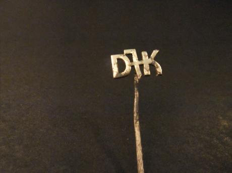 DJK Arminia Ellendorf Duitse voetbalclub zilverkleurig logo